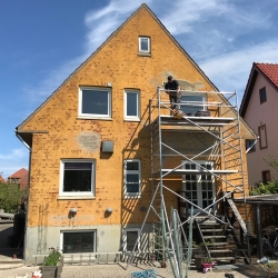 Facaderenovering i Nyborg